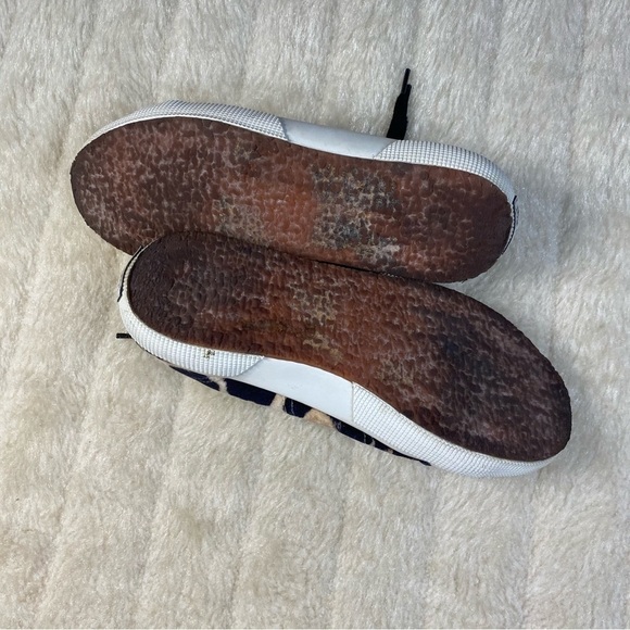 𝅺superga Velvet Leopard Print Sneakers - Picture 7 of 8
